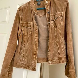 Corduroy short jacket/ blazer.